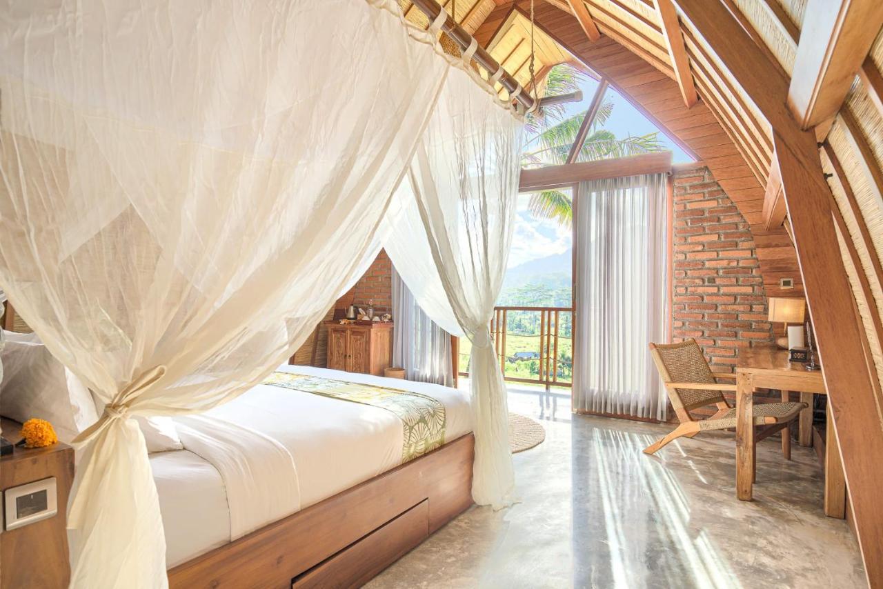 Romantic Barn With Mt. Agung Views Sidemen  Extérieur photo
