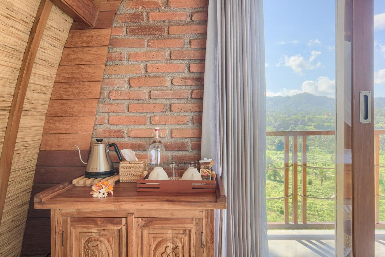 Romantic Barn With Mt. Agung Views Sidemen  Extérieur photo