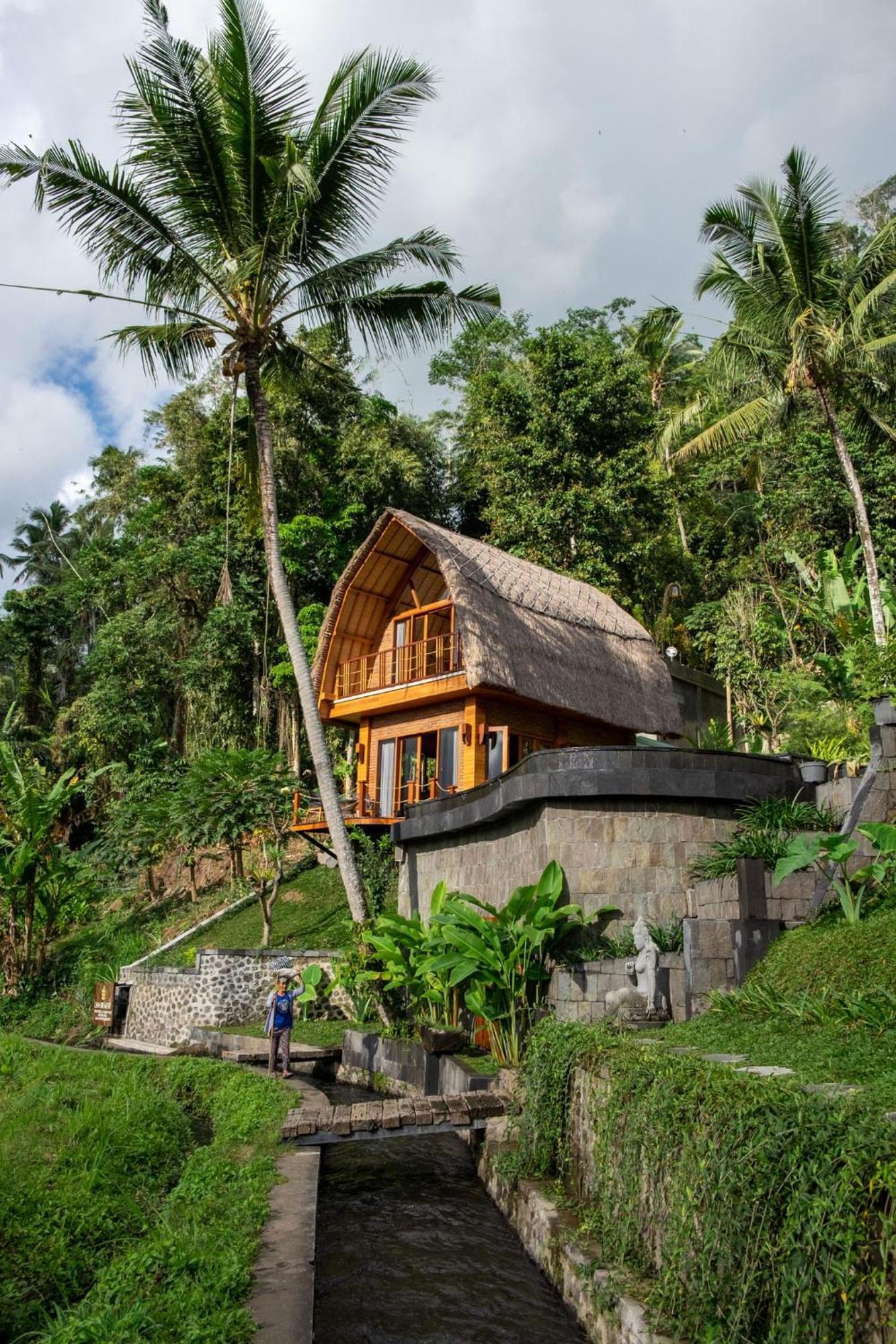 Romantic Barn With Mt. Agung Views Sidemen  Extérieur photo